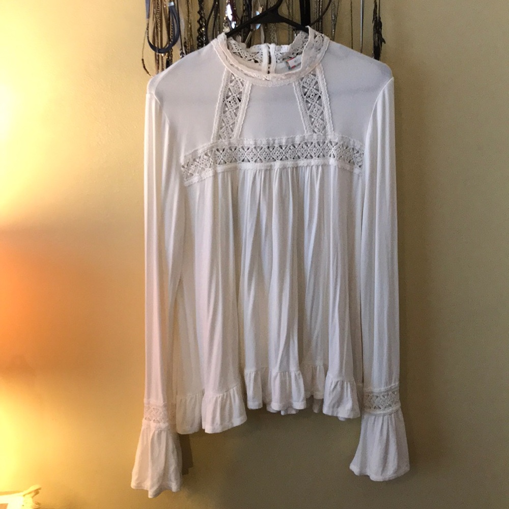 Anthropologie lace shirt